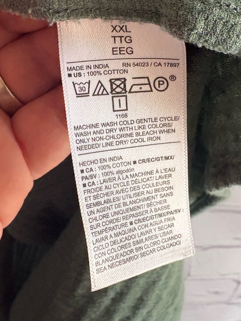 Old Navy Split-neck crinkle gauze mini Swing Dress - Picture 7 of 11